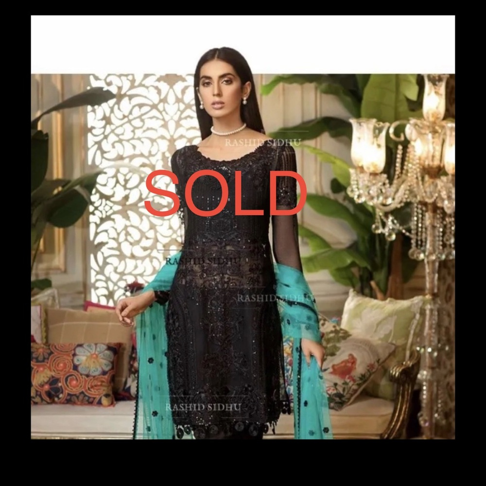 SOLD 3 piece branded suit